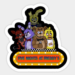 Five Nights at Freddy's Sticker